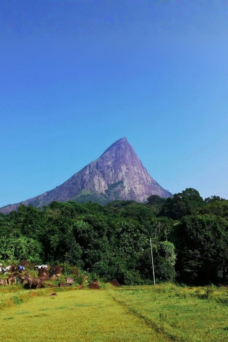 Lakegala mountain peak in Meemure village Sri Lanka