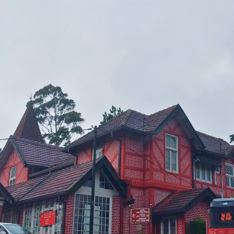Historic Nuwara Eliya Post Office architecture in Sri Lanka