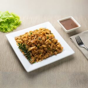 Popular street food kottu in Sri Lanka