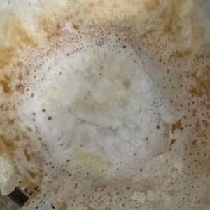 Traditional Sri Lankan hoppers served with sambol