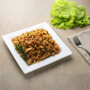 Traditional Sri Lankan kottu roti dish