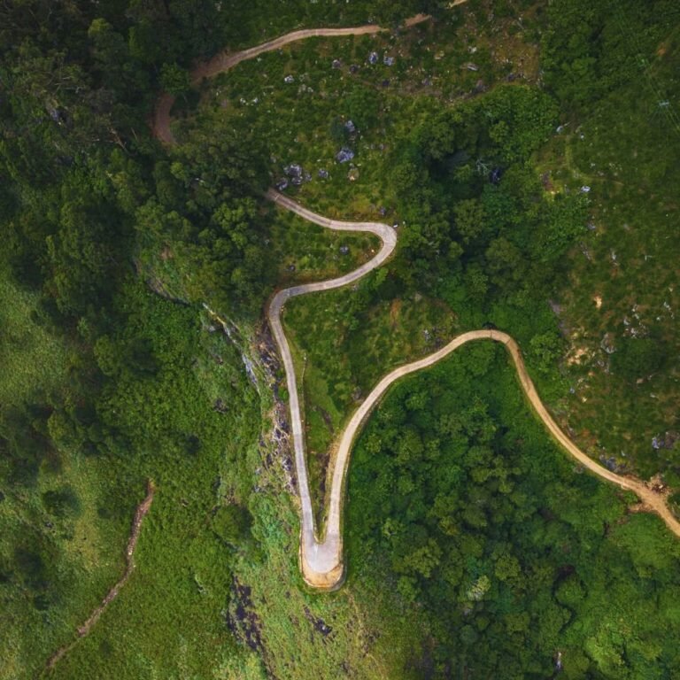 Scenic landscape at Baker’s Bend Sri Lanka
