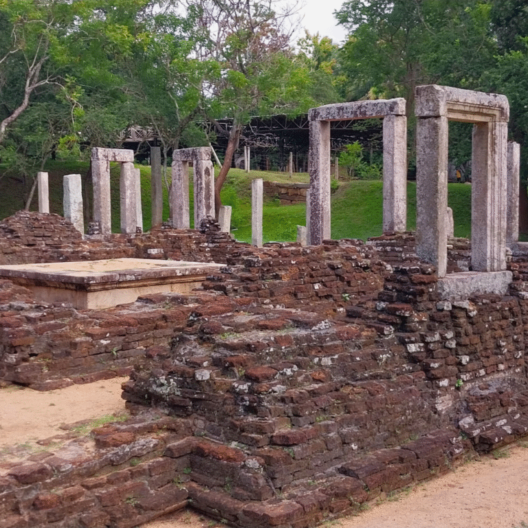 Ornate architecture of Dalada Maligawa temple