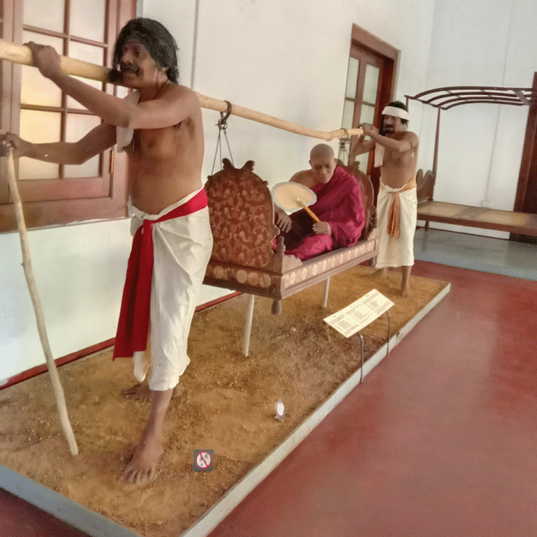 educational museum exhibits at Ratnapura heritage site
