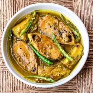 spicy fish curry with aromatic Sri Lankan spices