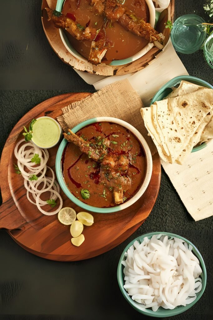 traditional Sri Lankan mutton curry with spices