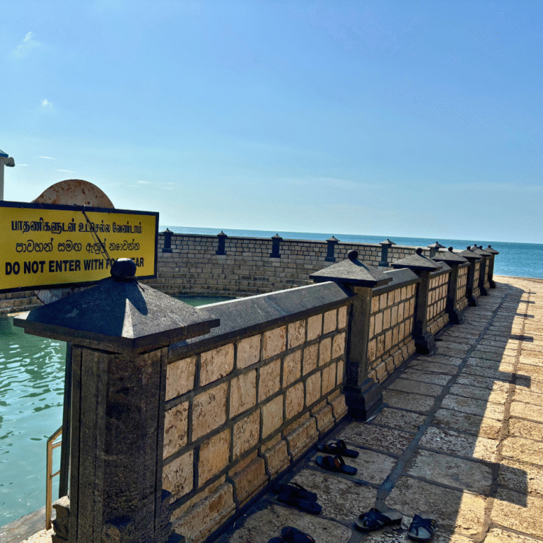 Sacred bathing spring of Keerimalai with cultural significance