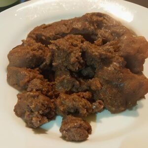 Homemade thalapa traditional Sri Lankan cuisine