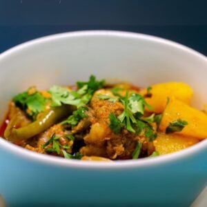 hot and spicy Sri Lankan mutton curry