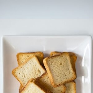 Rustic Sri Lankan bread with crispy crust