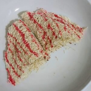 traditional Sri Lankan aasmi served on a plate