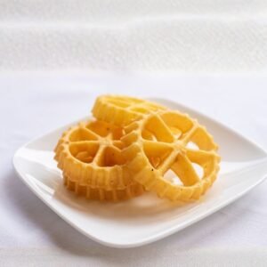 traditional Sri Lankan kokis made from rice flour and coconut milk