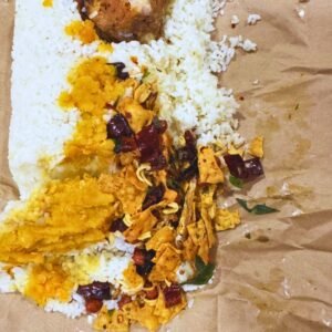 Crispy and golden badum snack from Sri Lankan cuisine