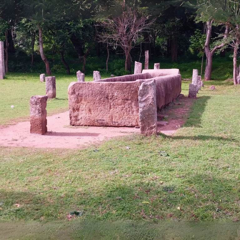 Mahapali Refectory Hall in Anuradhapura Sri Lanka