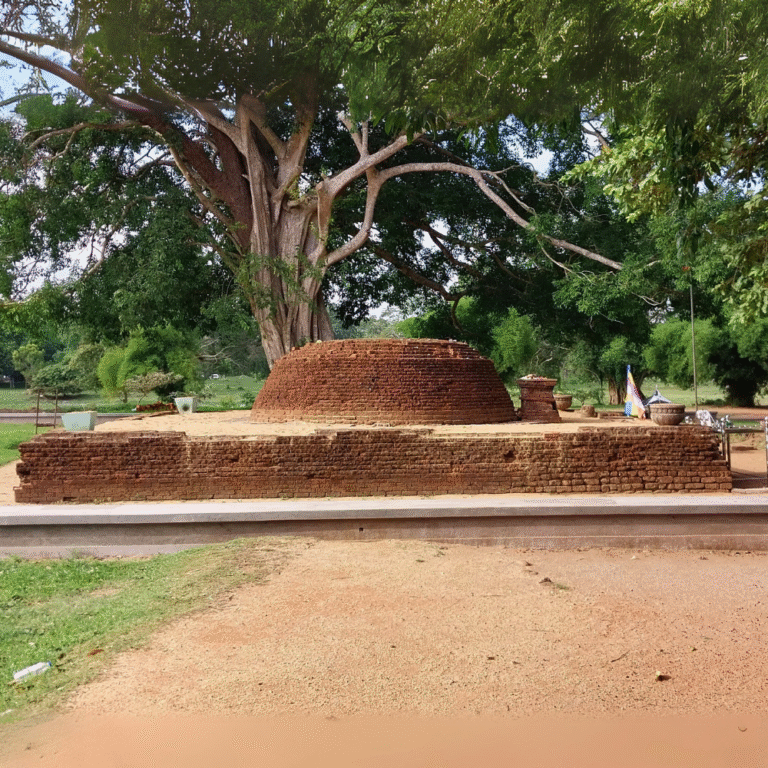 Sri Lankan heritage site in Anuradhapura
