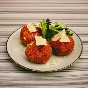 Golden brown fried chicken cutlet in Sri Lanka