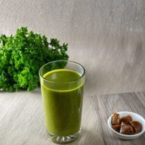 nutritious breakfast kola kanda with green leaves