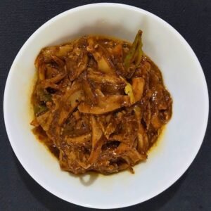 Authentic Sri Lankan bimmal curry with coconut milk