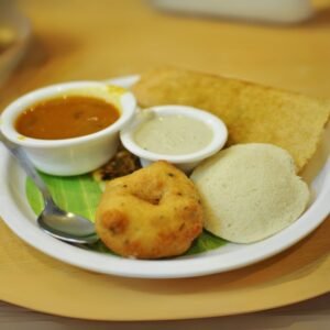 authentic Sri Lankan ittli dish ready to eat