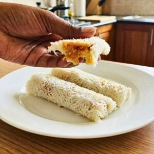Homemade lavariya Sri Lankan traditional sweet food