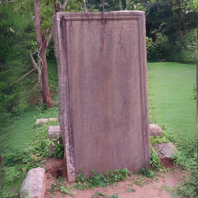 Historic Buddhist site Mahapali Refectory Hall Anuradhapura
