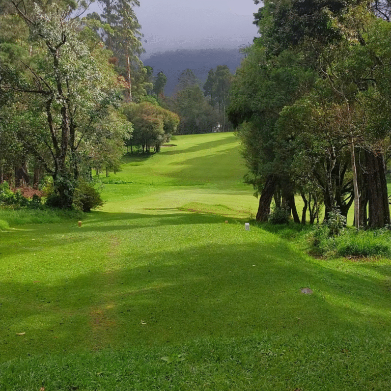 Historic golf course in Nuwara Eliya Sri Lanka
