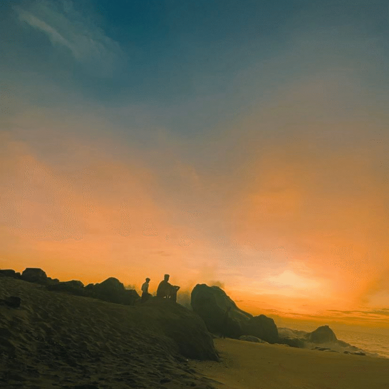 Scenic view of Panama village in Sri Lanka