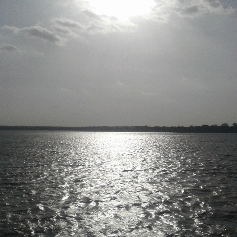 Parakrama Samudraya in Polonnaruwa Sri Lanka