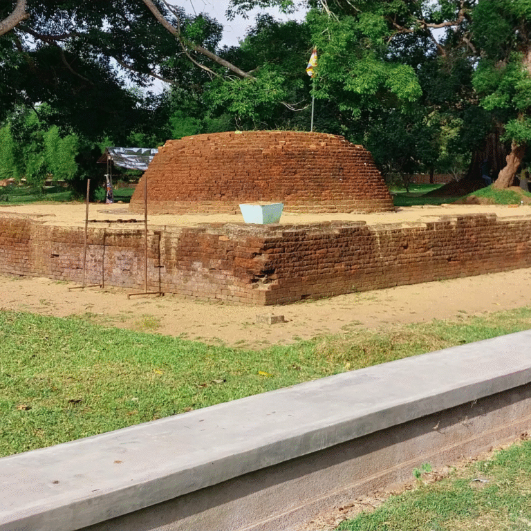 Sri Lankan heritage site in Anuradhapura