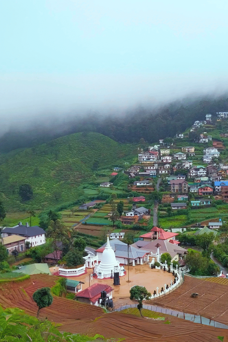 Stunning hill country scenery from Shanthipura Nuwara Eliya