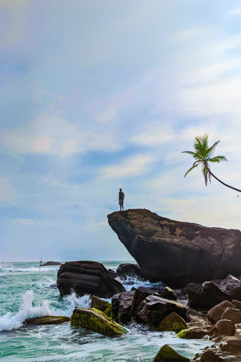 Ship Rock popular travel destination Sri Lanka