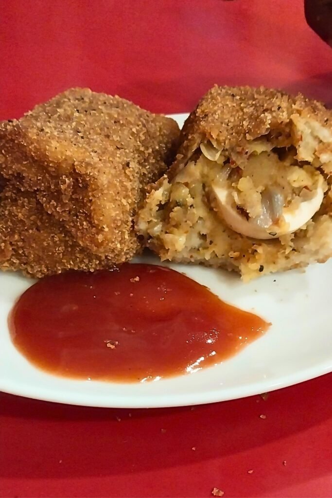 freshly made Sri Lanka egg rolls served on a plate
