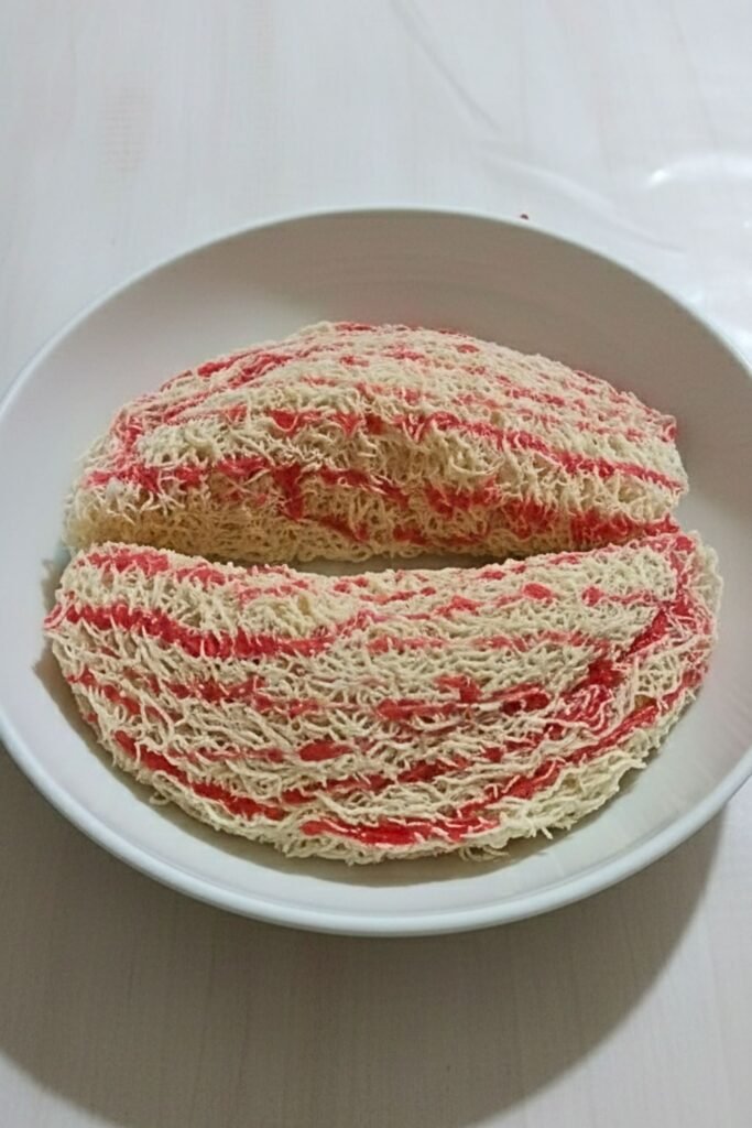 Sri Lankan festive aasmi sweet treat