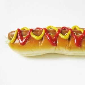 Fast food hot dog in a bakery bun Sri Lanka