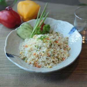 delicious Sri Lankan lunch platter with multiple dishes