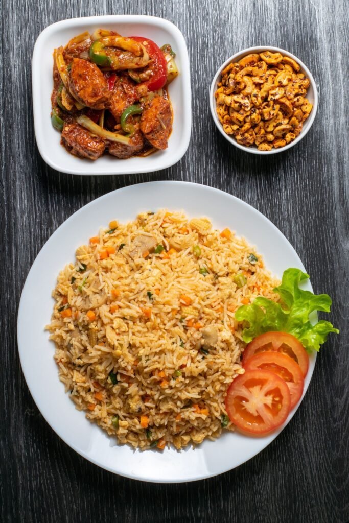 Homemade Sri Lankan style fried rice