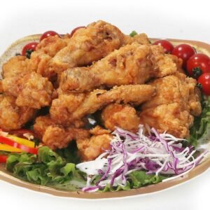 Crispy fried chicken with Sri Lankan spices