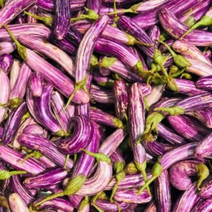 traditional sri lankan pickle made with brinjal wambatu moju