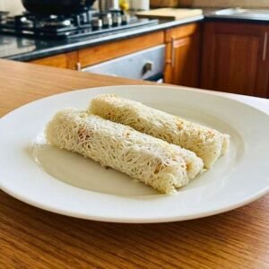 Authentic lavariya filled with coconut and kithul jaggery