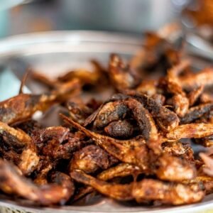 local Sri Lankan seafood dish fried to perfection