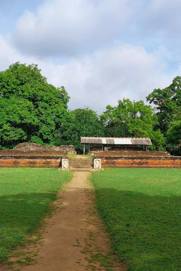 Scenic view of Wijayaba Palace historical destination