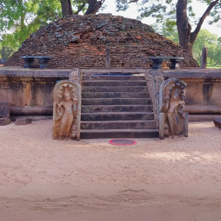 Silachetiya Stupa Buddhist religious site with serene surroundings