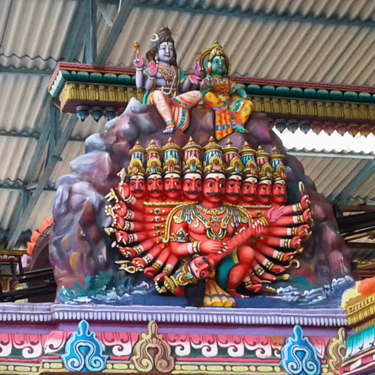 Sacred architecture of Munneswaram Kovil Temple