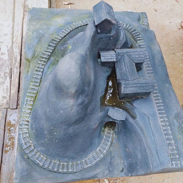 Historic demodara loop architecture in Demodara