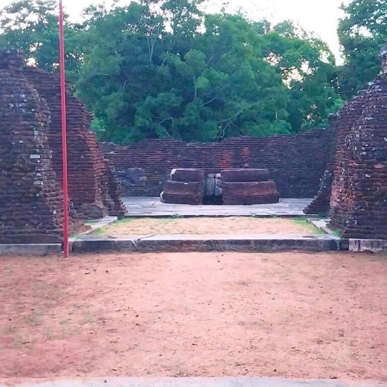 Historical ruins of Jethawana Monastery in Anuradhapura