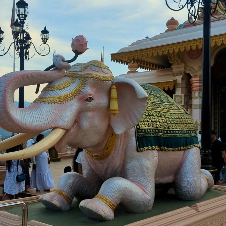 Ancient Buddhist monument Sathbudu Maha Seya surrounded by nature