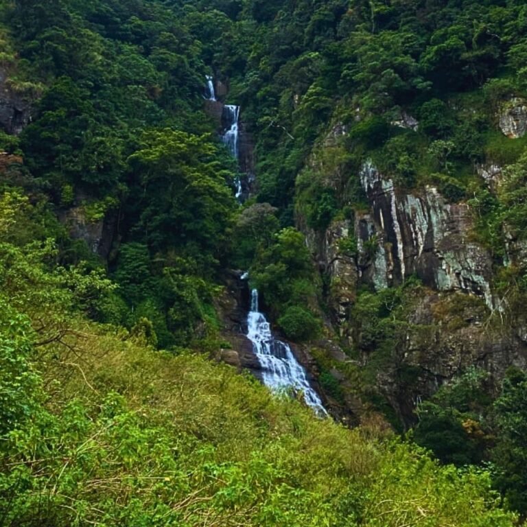 Kolapathana Falls hidden in the heart of Sri Lankan nature